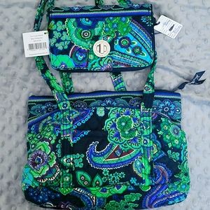 Vera Bradley Bag & Wallet Set